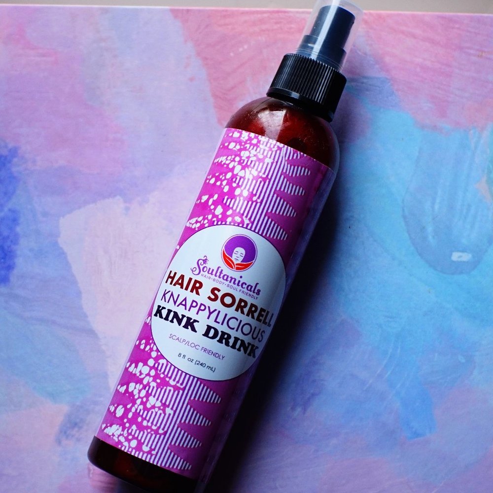 Soultanicals Hair Sorrell Knappylicious Kink Drink
